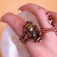GOLDEN ONE- RUTILATED QUARTZ RING